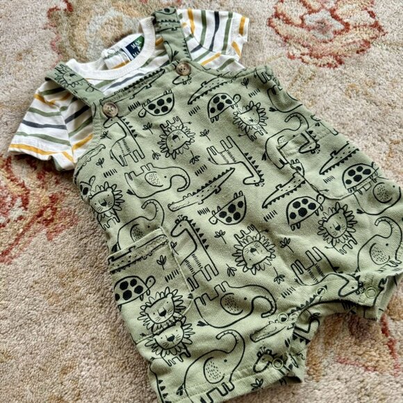 Max & Marcus Animal Shortall Outfit - Picture 8 of 9